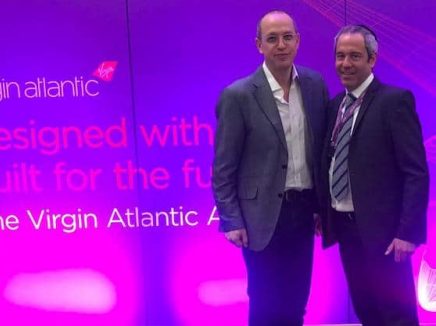 VIP Shai Weiss CEO Virgin Atlantic Airlines Arieh Wagner